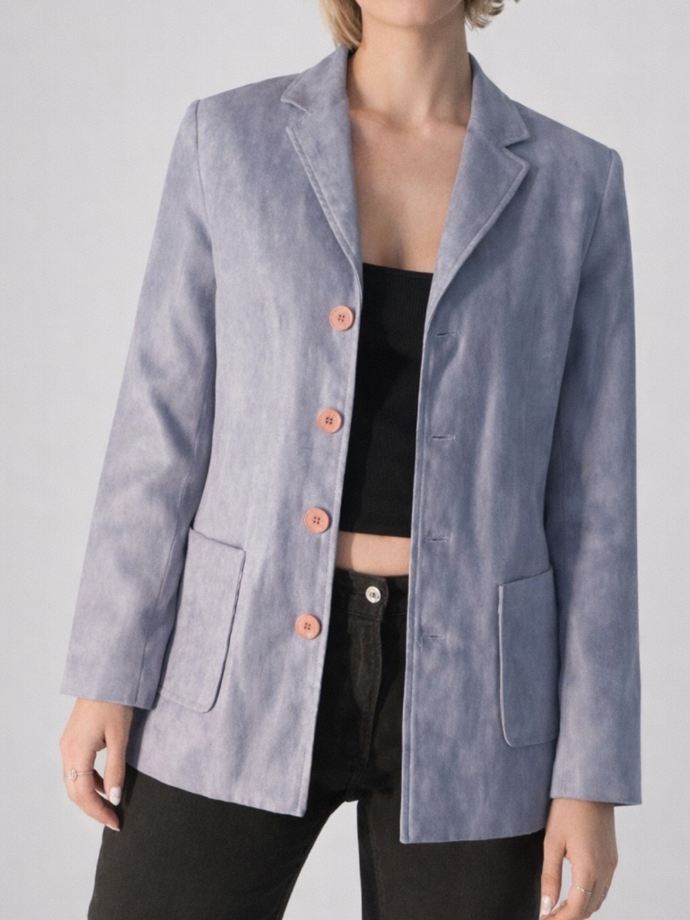 Vintage Lavender Blazer